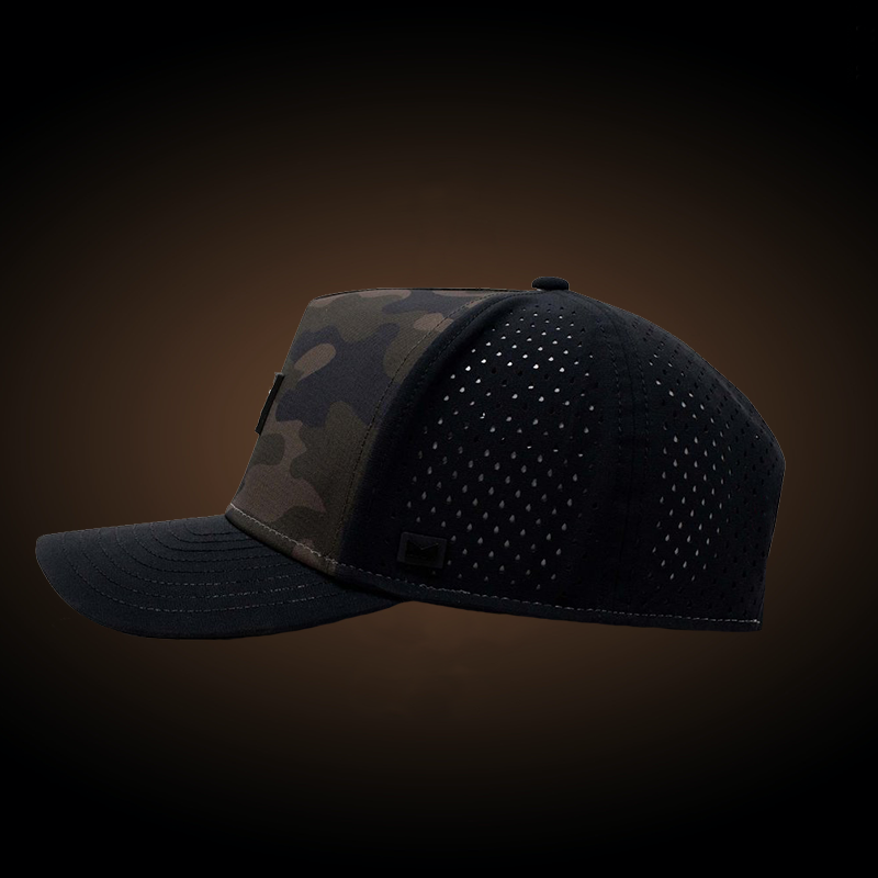 Black Camo Trucker Hat