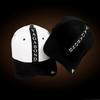 Black and White 6 panel Hat